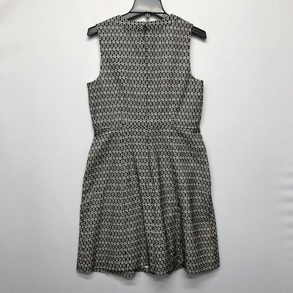 NWT J. Crew Women Contrast Eyelet Sleeveless Mini Dress Size 12 M089 -12 - Picture 11 of 12